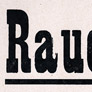 Schild: Rauchverbot von 1906